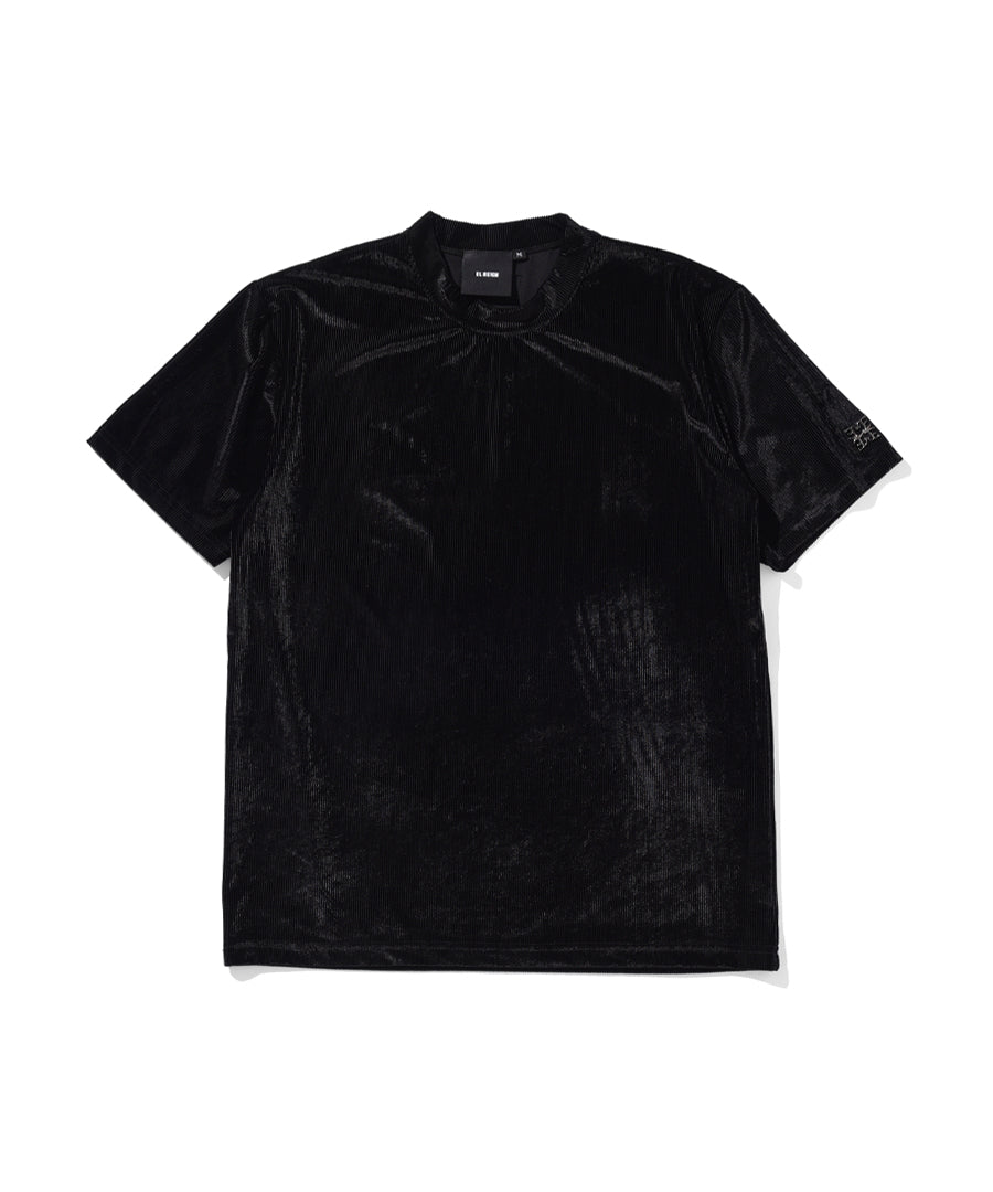 ATTACHMENT VELVET SHORT SLEEVE