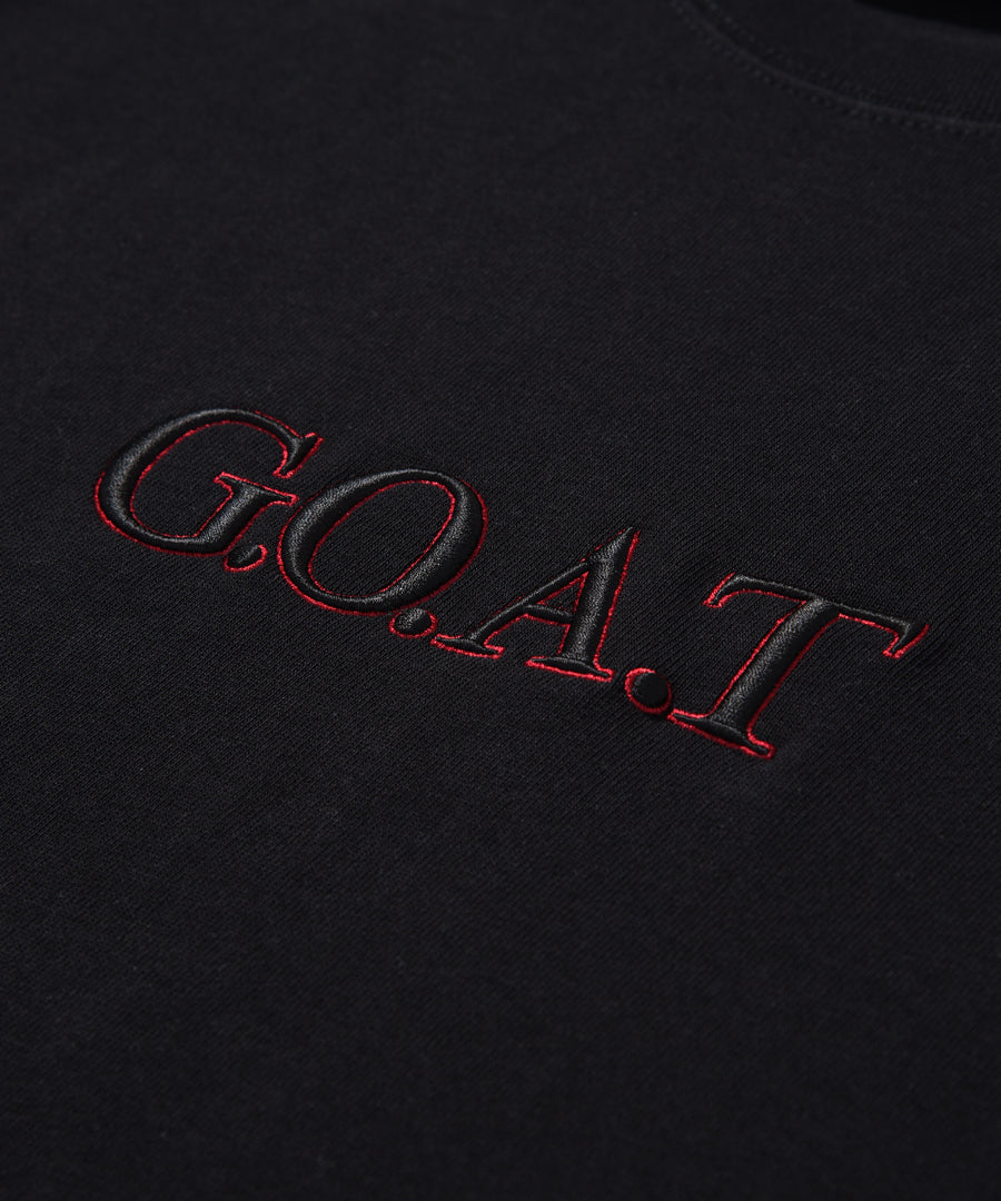 “G.O.A.T.” LOGO SHORT SLEEVE