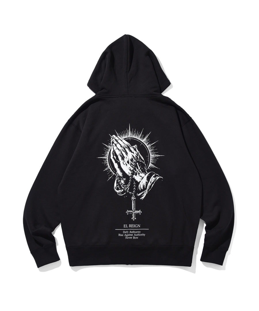 PRAYER FOR RUIN ZIP HOODIE