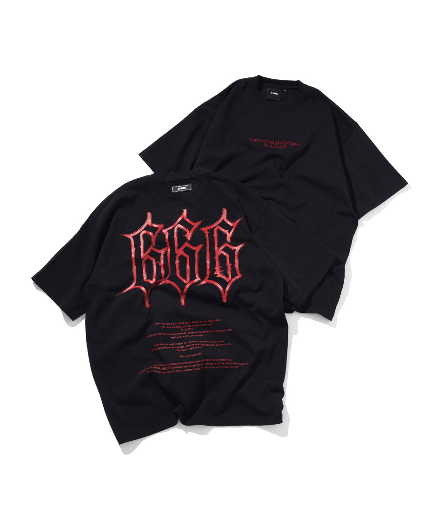 “G.O.A.T.” 666 SHORT SLEEVE