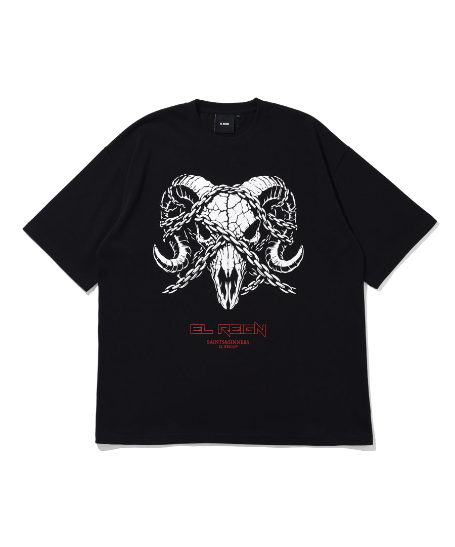 “G.O.A.T.” SKULL SHORT SLEEVE