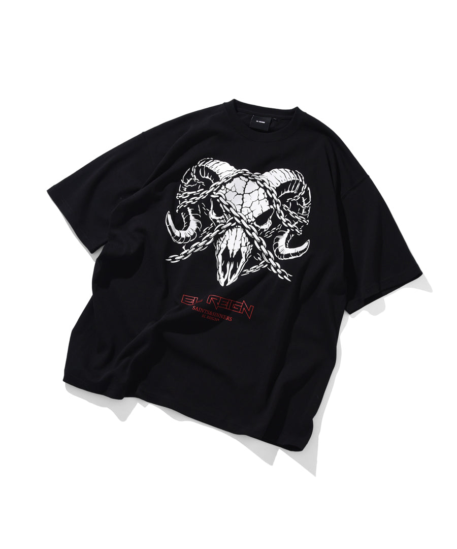 “G.O.A.T.” SKULL SHORT SLEEVE