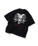 “G.O.A.T.” SKULL SHORT SLEEVE