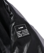 "FEAR"  LEATHER REVERSE JACKET