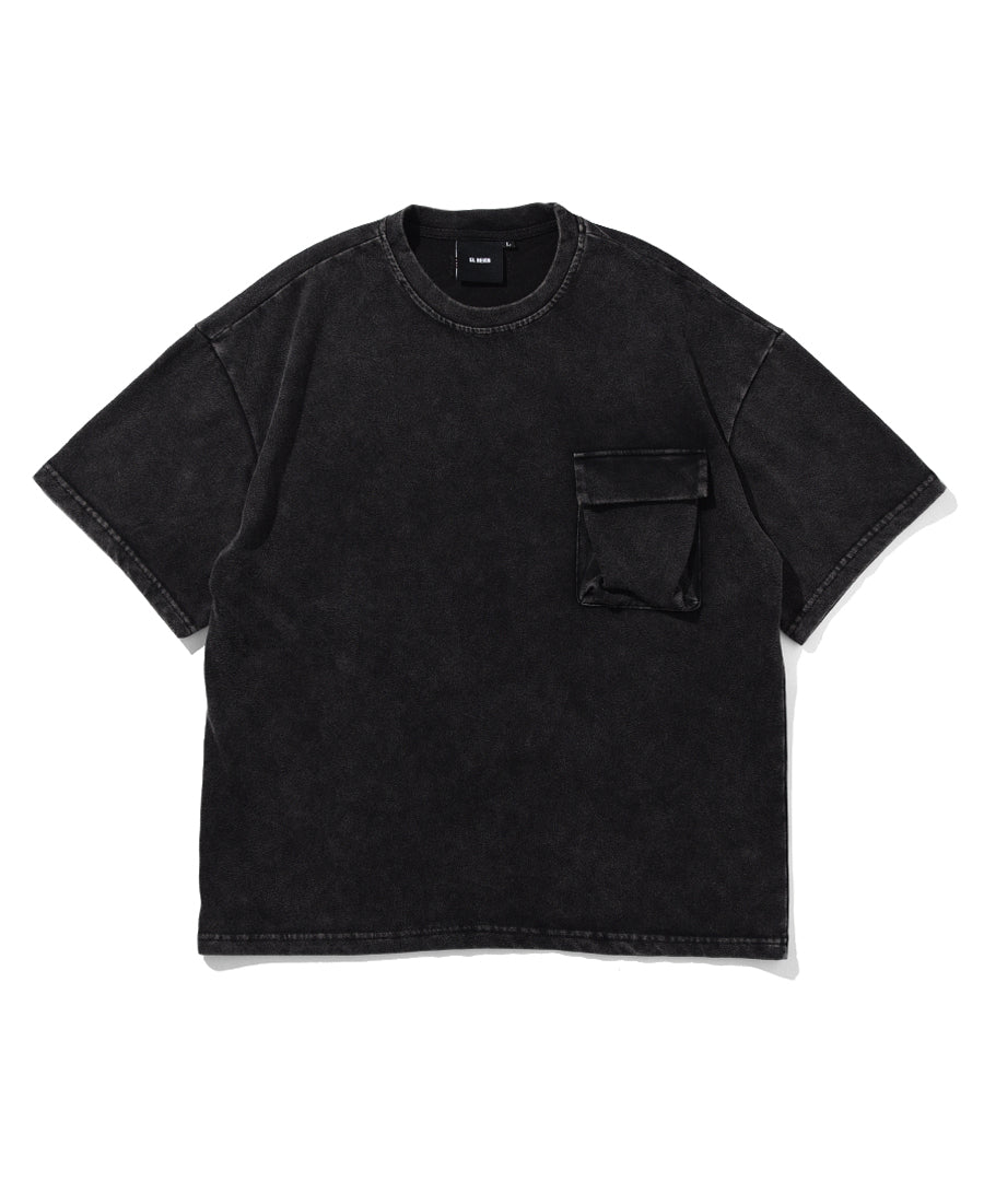 "FEAR" BLACK WASH SHORT SLEEVE