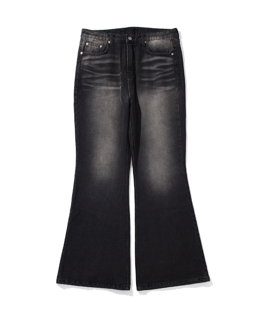 BLACK FLARE PANTS
