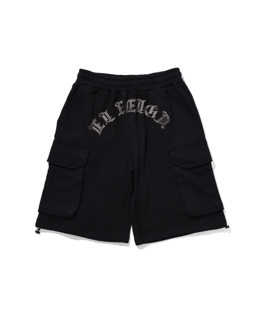 “LIMITED” THE WORLD IS YOURS SWEAT CARGO SHORTS