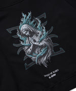 "DRAWING MARIA" SHORT HOODIE