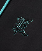 REVERSE SIDE ZIP HOODIE