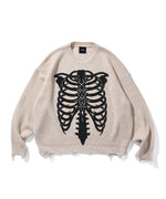 TRIBAL BONE DMAGE KNIT