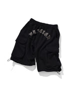 “LIMITED” THE WORLD IS YOURS SWEAT CARGO SHORTS
