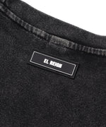 "FEAR" BLACK WASH SHORT SLEEVE