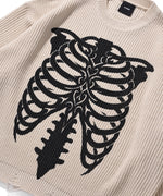 TRIBAL BONE DMAGE KNIT