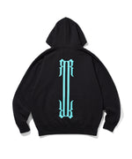 REVERSE SIDE ZIP HOODIE