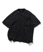 "FEAR" BLACK WASH SHORT SLEEVE