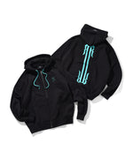 REVERSE SIDE ZIP HOODIE