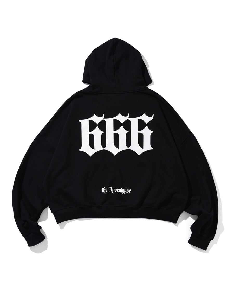 "The Apocalipse" SHORT HOODIE