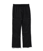 "FEAR" NYLON FLAIR ZIP PANTS