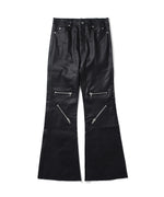 BOOTCUT ZIP COATING PANTS