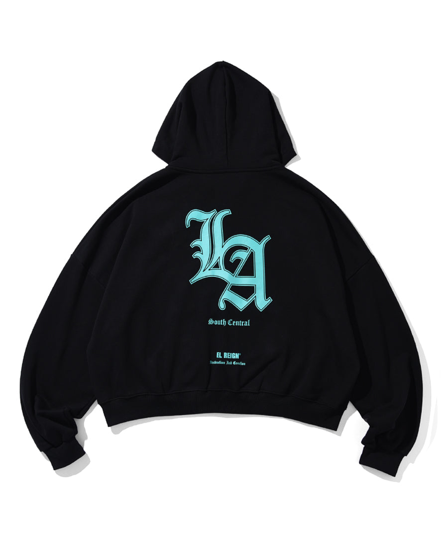 "SOUTH CENTRAL" SHORT HOODIE