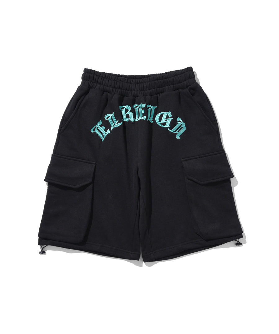 “REVENGE” THE WORLD IS YOURS SWEAT CARGO SHORTS