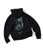 "DRAWING MARIA" ZIP HOODIE