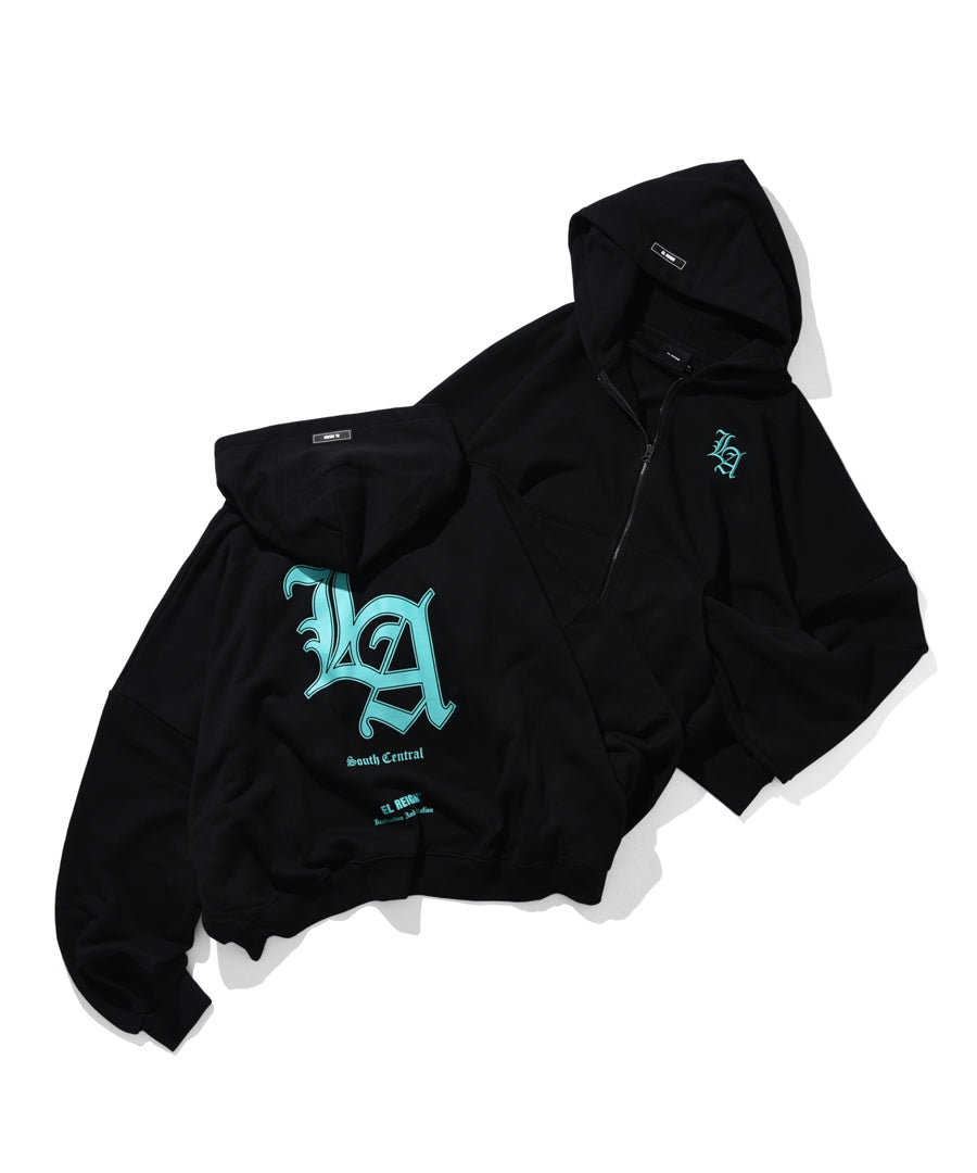 "SOUTH CENTRAL" SHORT HOODIE