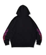 "PILLAR OF FLAME" ZIP HOODIE