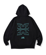 “REVENGE” FRAGMENT ZIP HOODIE