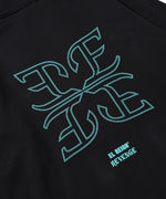 “REVENGE” FRAGMENT ZIP HOODIE