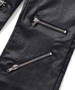 BOOTCUT ZIP COATING PANTS