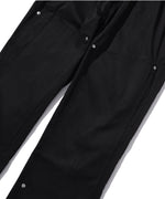 "FEAR" NYLON FLAIR ZIP PANTS