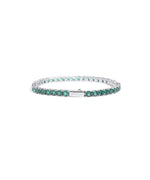 EL REIGN × $ole only / EMERALD Tennis chain BRACELET