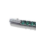 EL REIGN × $ole only / EMERALD Tennis chain BRACELET