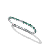 EL REIGN × $ole only / EMERALD Tennis chain BRACELET