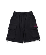 “REVENGE” CROSS SWEAT CARGO SHORTS