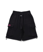 “REVENGE” CROSS SWEAT CARGO SHORTS