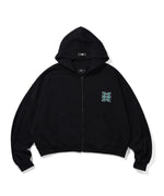 【LIMITED】FRAGMENT RHINESTONE SHORT HOODIE