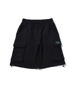 “REVENGE” CROSS SWEAT CARGO SHORTS