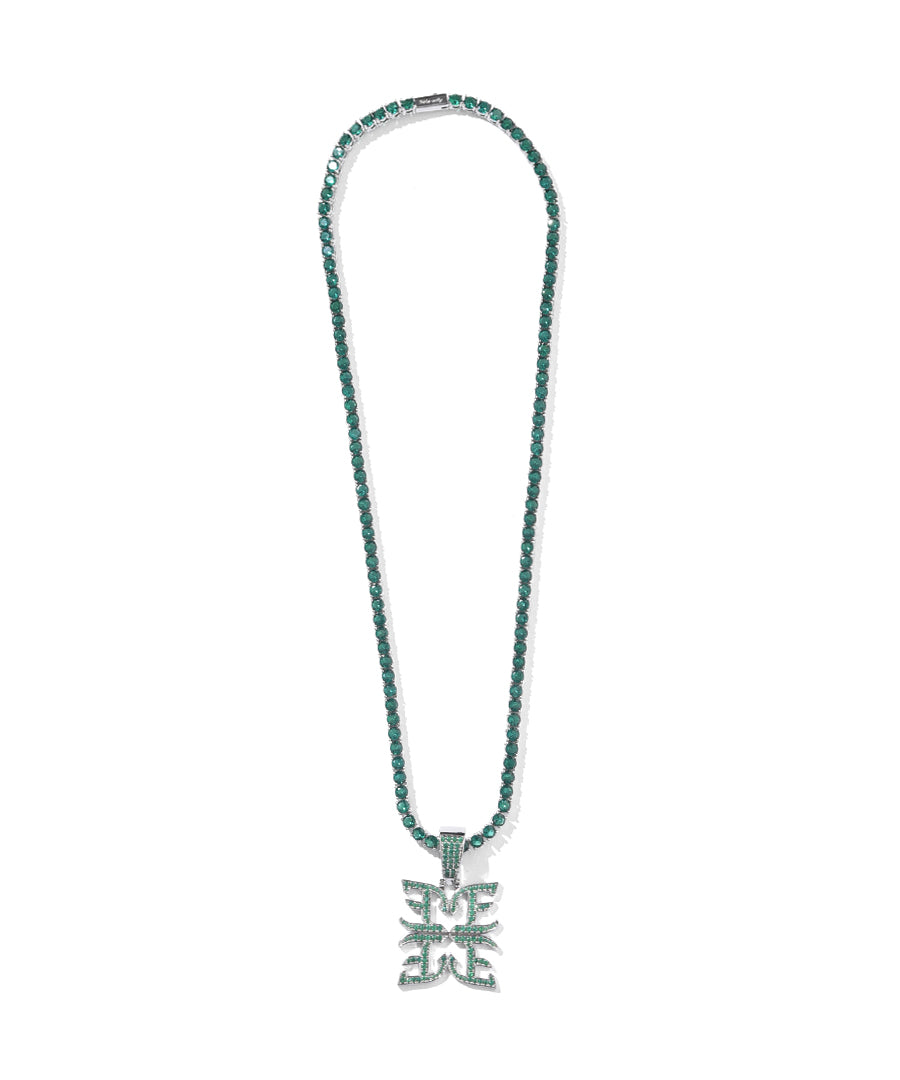 EL REIGN × $ole only / FRAGMENT Tennis chain NECKLACE & PENDANT 20inch