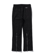 "FEAR" NYLON FLAIR ZIP PANTS