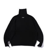 "FRAGMENT" TURTLE NECK KNIT