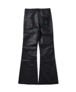 BOOTCUT ZIP COATING PANTS
