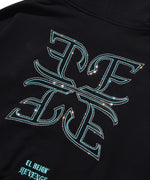 【LIMITED】FRAGMENT RHINESTONE SHORT HOODIE