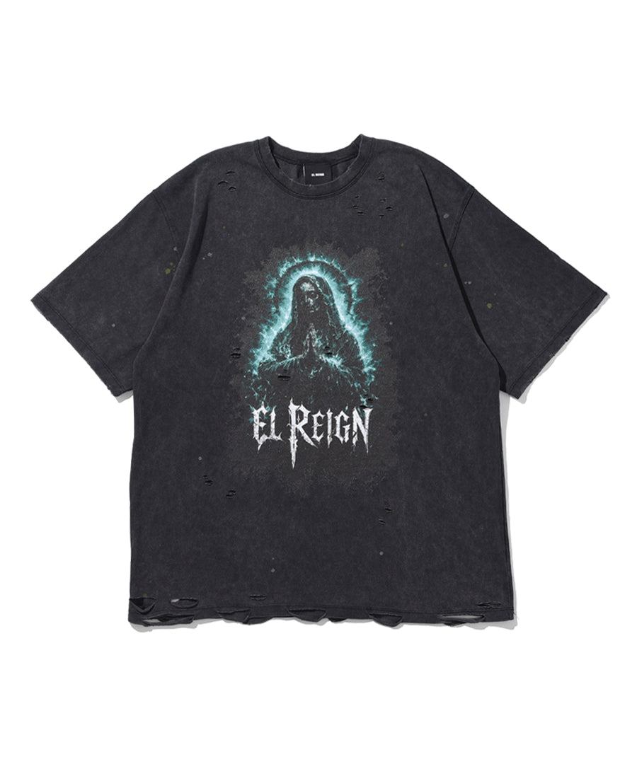 “GOAT OF MARIA” DAMAGE SHORT SLEEVE