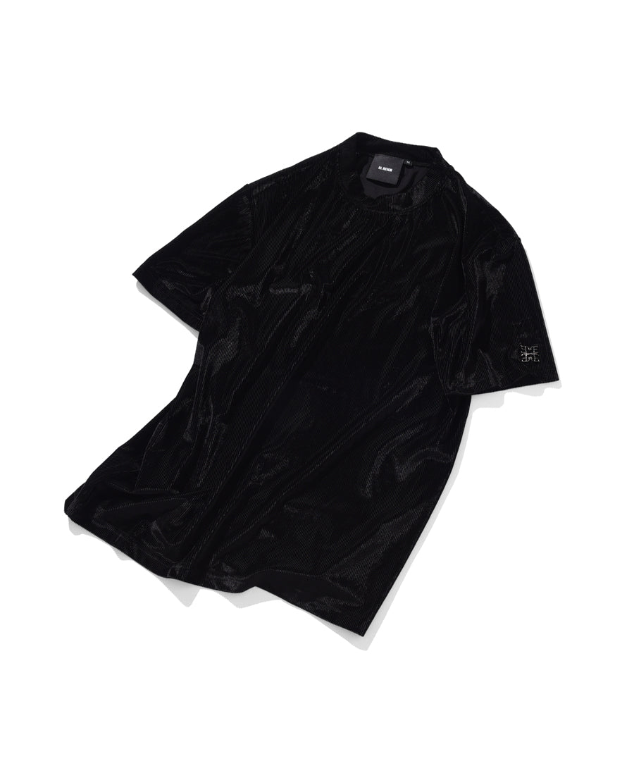 ATTACHMENT VELVET SHORT SLEEVE