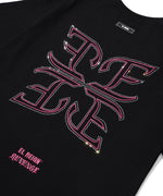 FRAGMENT RHINESTONE SHORT SLEEVE