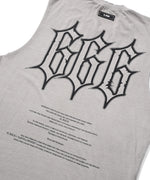 RAW EDGE SLEEVELESS