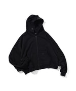 ATTACHMENT ZIP SHORT HOODIE