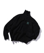 "FRAGMENT" TURTLE NECK KNIT